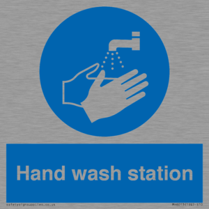 Hand wash station